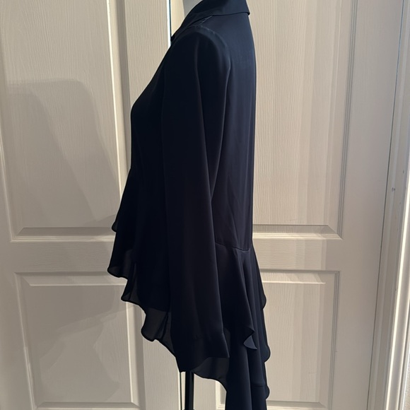 NORDSTROM RACK -  Black Button Down Top - Size Medium - Picture 4 of 11